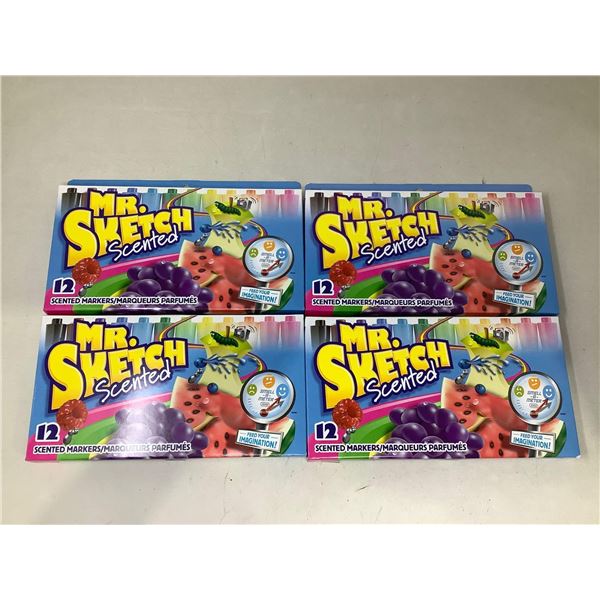 Mr Sketch scented markers lot of 4 x 12