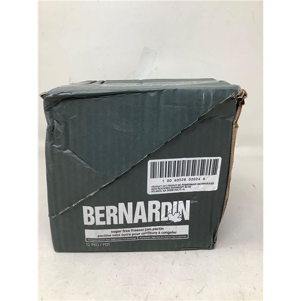 Bernardin no sugar freezer jam Pectin case lot of 12Ê