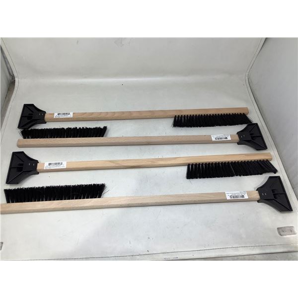 Lot of 4 Snow Brushes
