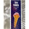 Image 2 : Rio restaurant pack ice cream cone case of 100
