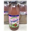 Image 2 : Snapple Strawberry kiwi case lot of 12 x 473ml