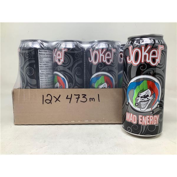 Joker Mad energy Drink case of 12 x 473ml