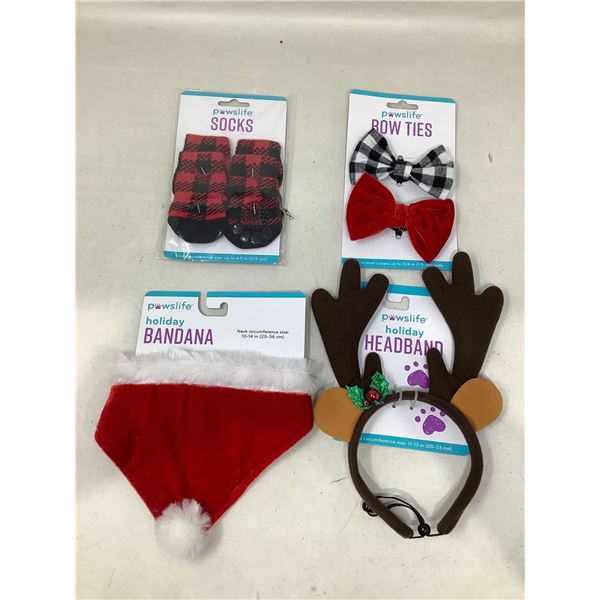 Lot of assorted Pet christmas apparel