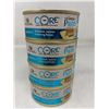 Image 1 : Core Classic Pate whitefish, salmon, herring cate food lot of 4 x 150g