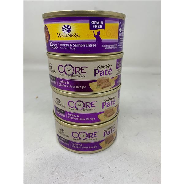 Core Classic Pate and wellness catÊ food lot of 4 x 150g