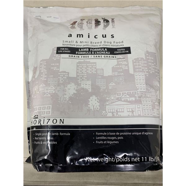Amicus Lamb Formula small & mini breed dog food 11lbs bag