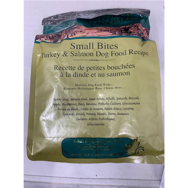 Small Bites Turkey & Salmon dog food recipe 5lbs bag