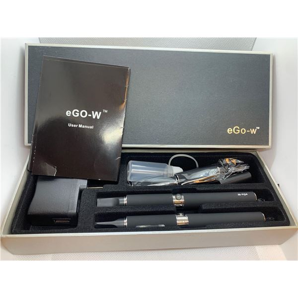 eGO-W NEW Vape Pen Starter Kit with charger and accessories Black - (ITEM-L)