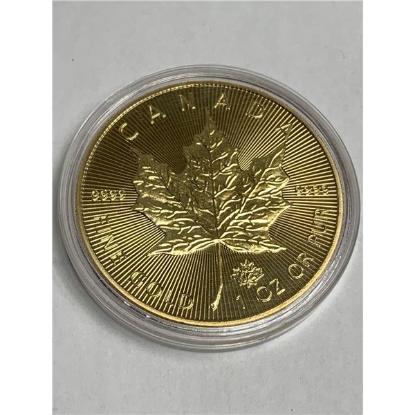 Canada 2015 1 OZ Gold .9999 $50.00 coin - COPY