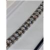 Image 2 : Mulit Stone Tennis Bracelet .925 Silver in case