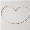 Image 1 : 10K Yellow Gold 17" 0.83G Necklace (~Size )( (~length inches), Suggested Retail Value $200