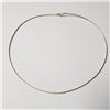 Image 2 : 10K Yellow Gold 17" 0.83G Necklace (~Size )( (~length inches), Suggested Retail Value $200