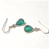 Image 1 : 14K Yellow Gold Emerald(2.1ct) Diamond(0.15ct) Earrings (~Size ) (~weight 0.9g), Appraised Retail $9
