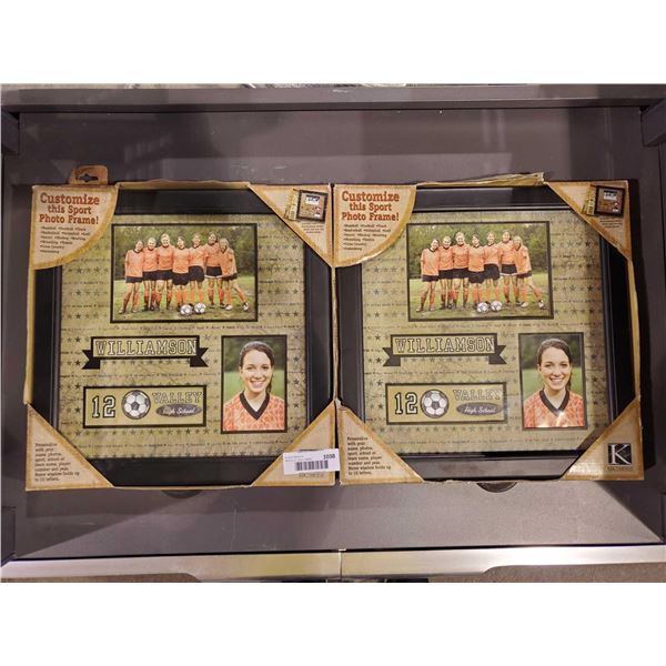 *NEW* Set of 2 Soccer Photo Collage Frames