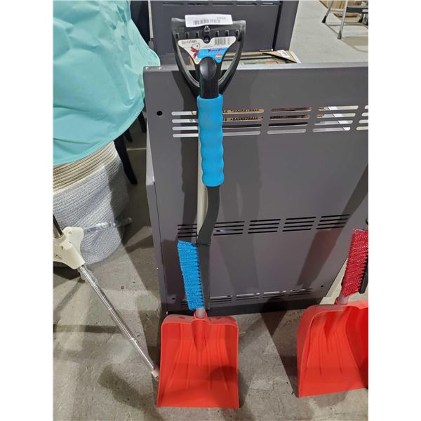 Winter Wise Emergency Shovel and Snow Brush Set