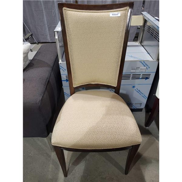 Upholstered Fancy High Back Dining Chair
