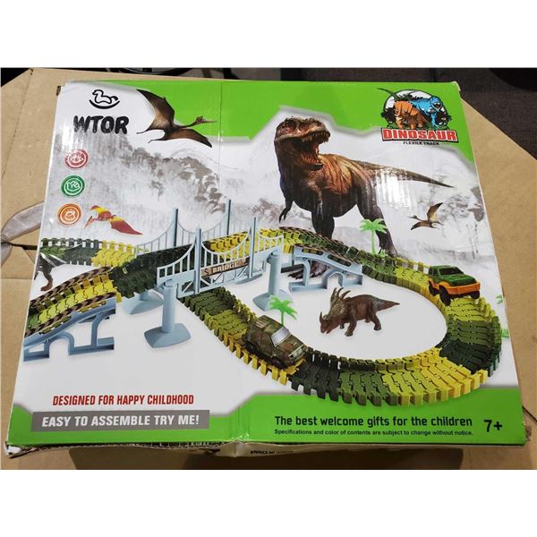 *NEW* Dinosaur Car Track Play Set