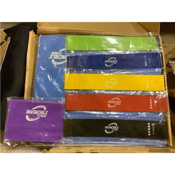 *NEW* Invincible Exercise Band and Mat Set