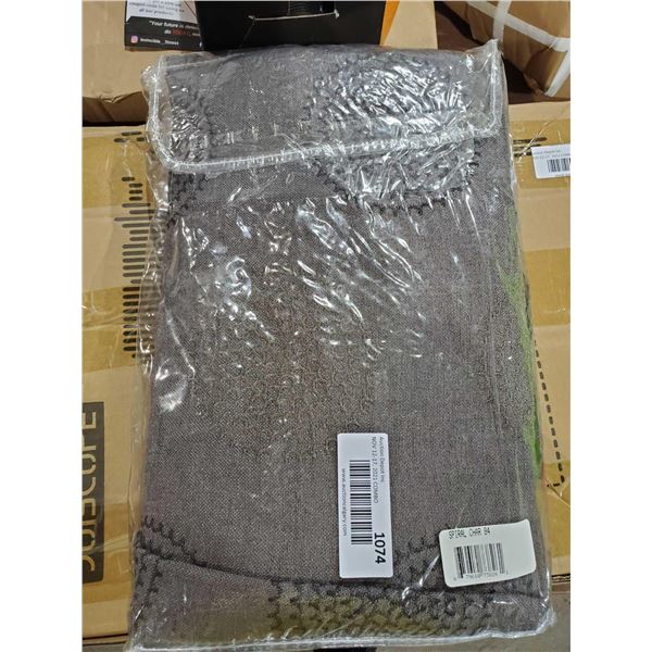 *NEW* Spiral Char Decorative Shower Curtain