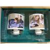 Image 1 : *NEW* Set of two, 2 Pack Personalizable Photo Nightlights
