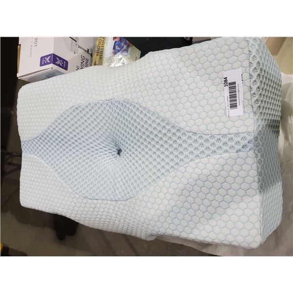 Ergonomically Correct Side Sleeper Memory Foam Pillow