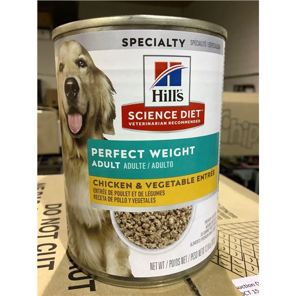 Hills Science Diet Perfect Weight Wet Dog Food 12X12.8oz