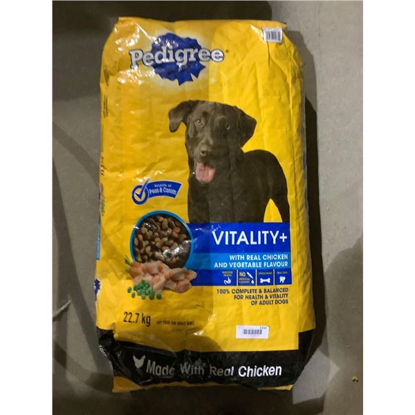 Pedigree Vitality+ Chicken & Vegetable Dog Kibble 22.7Kg