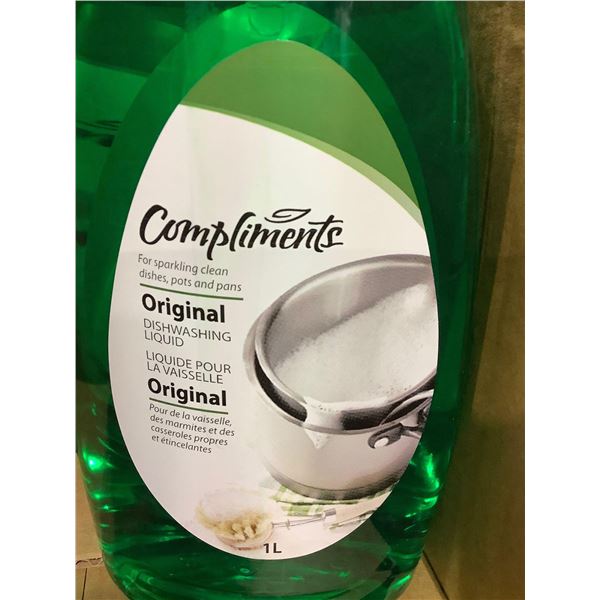 Compliments Dishwashing Detergent 8X 1L