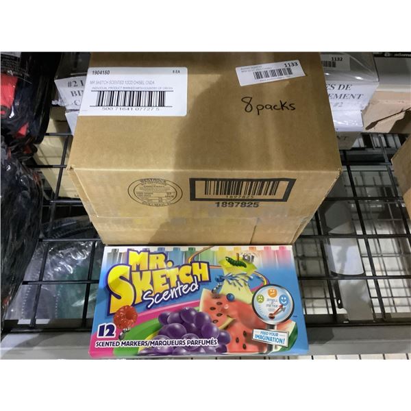 Mr Sketch Fruit Scented Markers 12 per pack - 8 packs