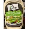 Image 2 : La Maison Fresh Garlic Caesar Salad Dressing 2 X 1.4L