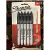 Image 2 : Sharpie Black Permanent Markers - 6 Packs 5/Pack