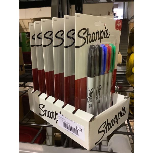 Sharpie Multi Colored Permanent Markers - 6 Packs 5/Pack