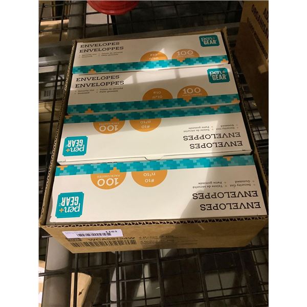 Pen & Gear Securty Tinted Envelopes 100/box X 4 Boxes