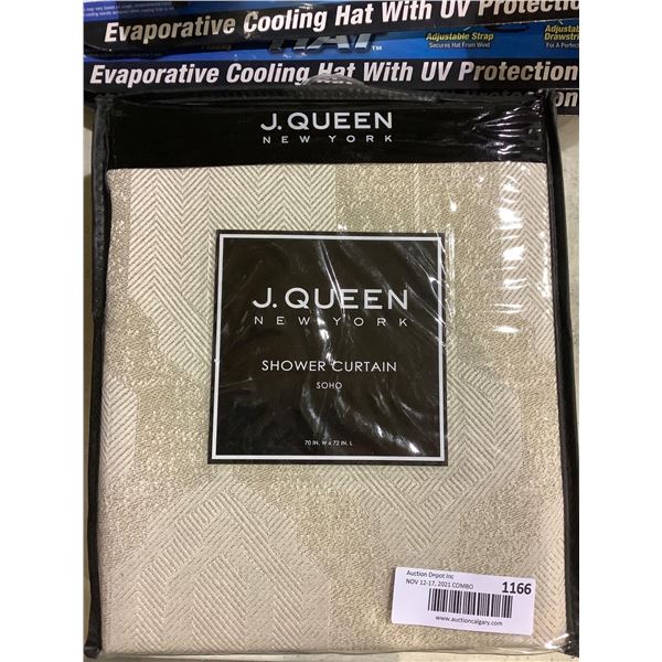 *NEW* J. Queen Shower Curtain 70"X72"