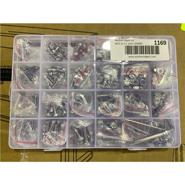 Nindejin 880 pc Stainless Steel Hex Socket Head Cap Screws