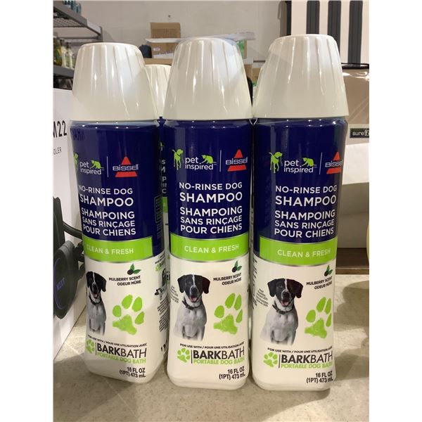 Bissell No Rinse Do Shampoo 473ml X3