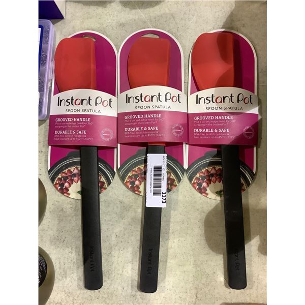 Set of 3 Instant Pot Brand Spoon Spatula - Heat Resistant to 450 Degrees