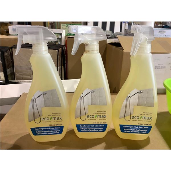Eco Max Hypoallergenic Tile & Grout Cleaner 3X 710ml