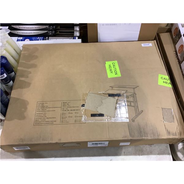 *NEW* Metal and Wood Veneer Computer Desk with Tilting Table Top