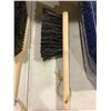 Image 2 : Set of 3 Wooden Handled Cleaning Brushes