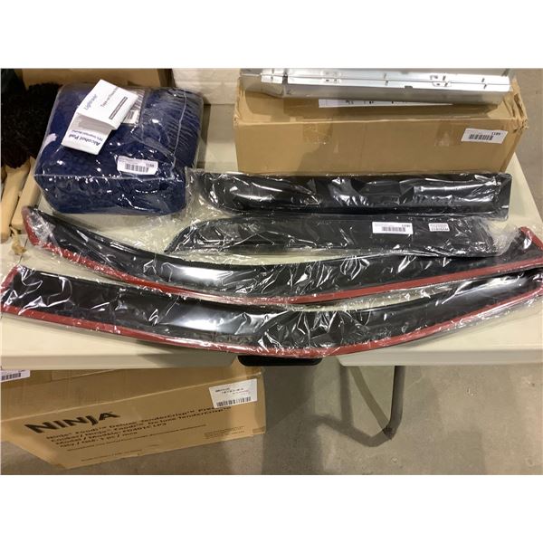 *NEW* Tape on Vehicle Window Visor Set & Installation Kit