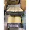Image 2 : *NEW* Ivory Colored Pillar Candles 2X6" &  20X1.875"