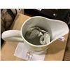 Image 2 : *NEW* Everyday White Porcelain Water Pitcher