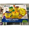 Image 1 : *NEW* Learning Resources 30 Piece Farmers Market Color Sorting Playset for 18 months+