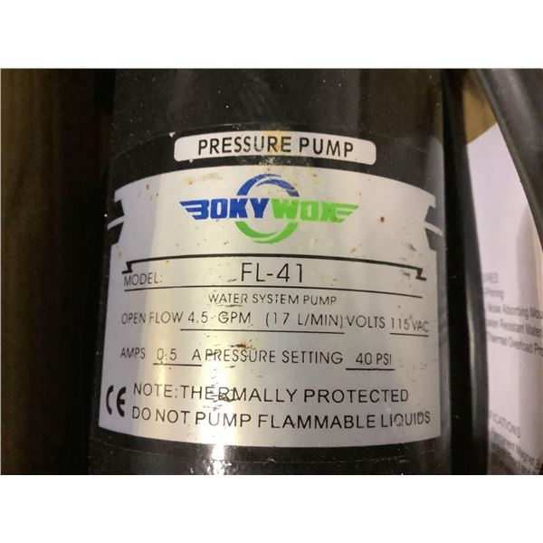 Bait Tank and General Purpose Pump Service Parts