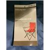 Image 3 : *NEW* Set of 2 Folding Camping Chairs with Carry Case, 1 Black 1 Blue