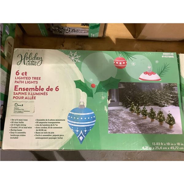 *NEW*  6 Count Tree Path Lights