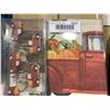 Image 3 : *NEW* Harvest Delivery Shower Curtain with Matching Curtain Hooks