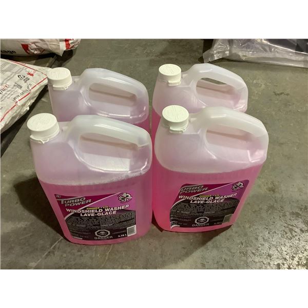 Turbo Power Windshield Washer Fluid 4X 3.78L