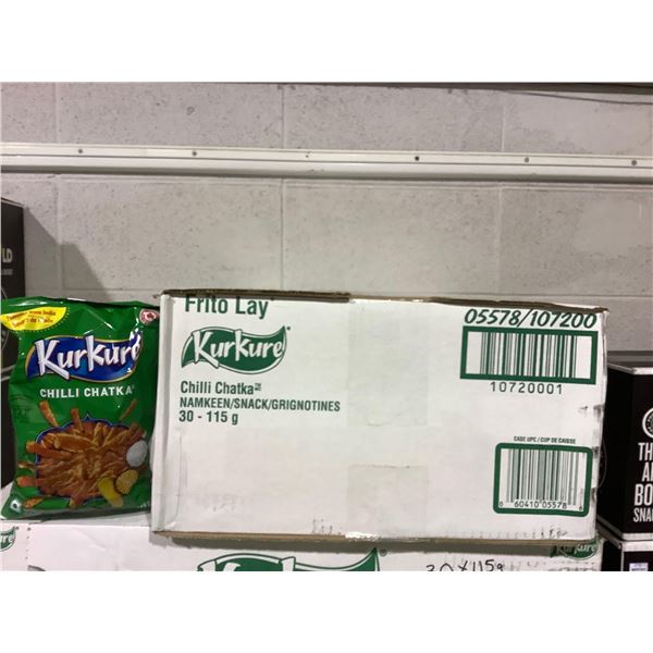 KurKure Chilli Chatka Snacks 30X115g